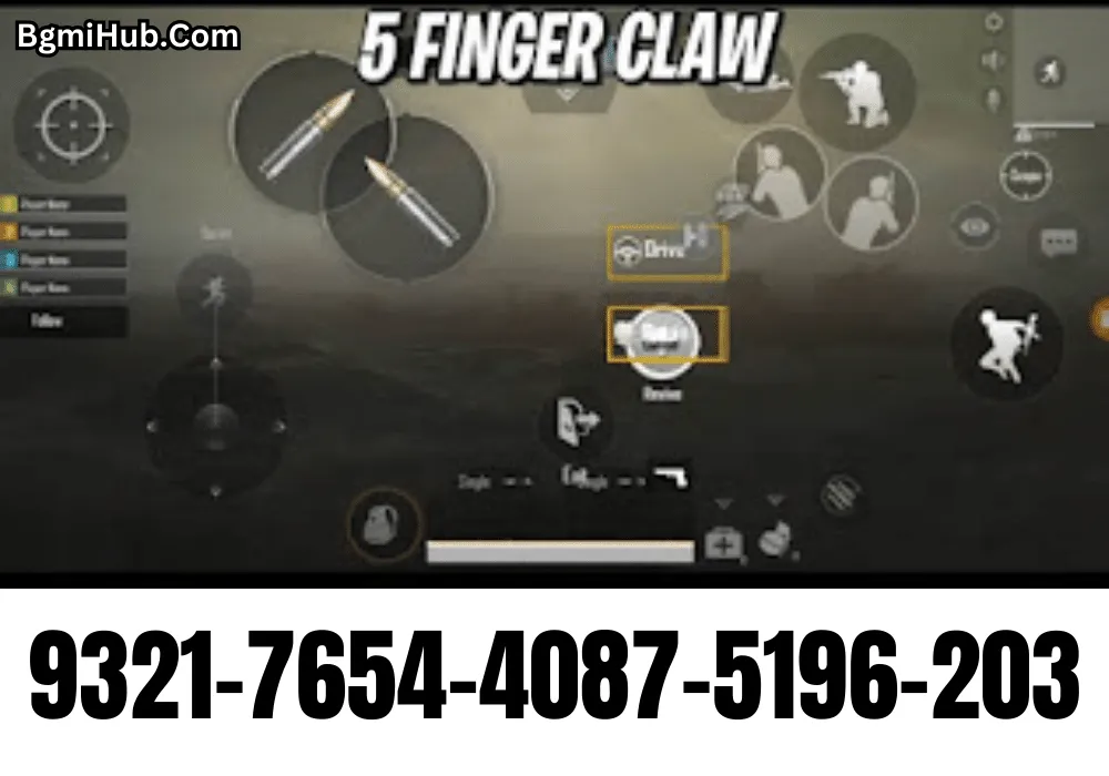 BGMI Claw Grip Tips